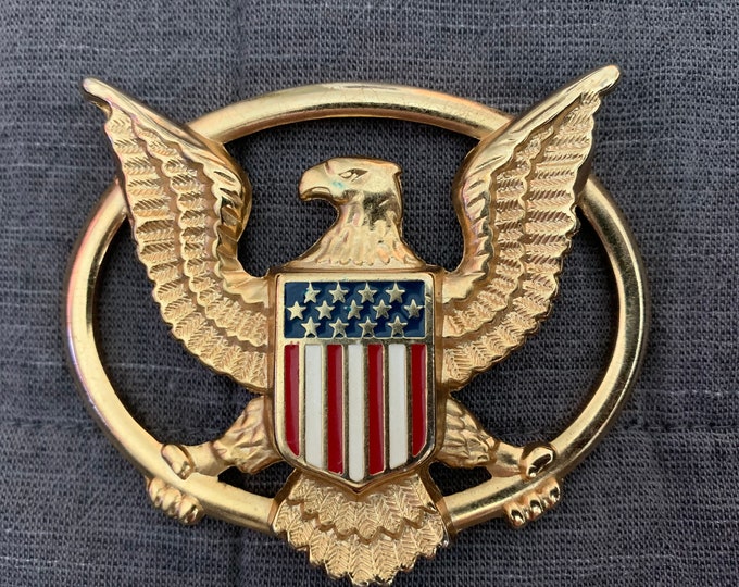 Elvis Presley Aloha From Hawaii American Eagle Belt Spare Gold Buckle ...