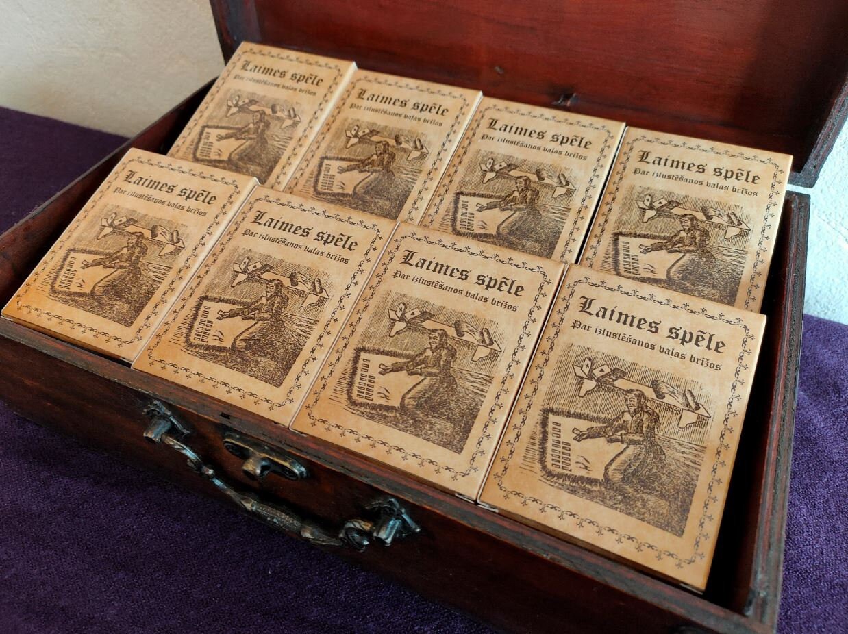 Latvian Lenormand Cards Old Divination Cards From Latvia Etsy Canada