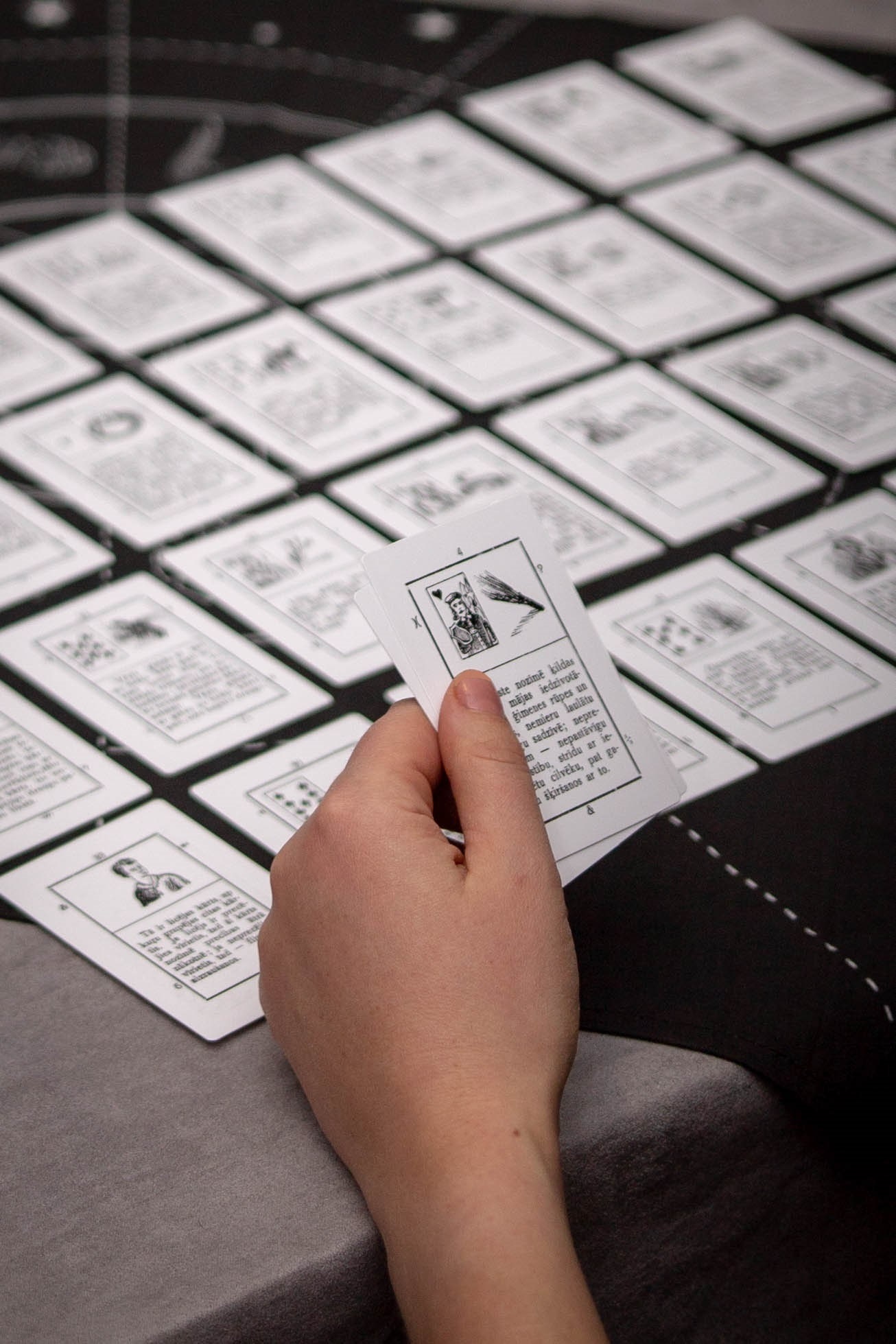 Latvian Lenormand Cards Old Divination Cards From Latvia Etsy Canada