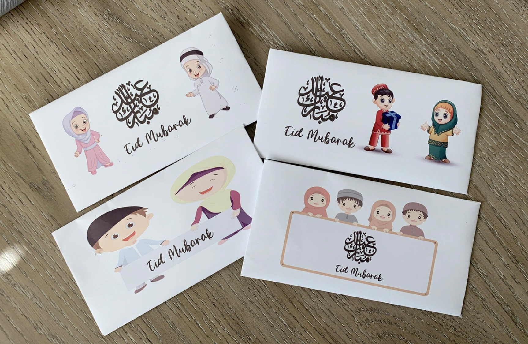 Eidi Envelopes Kids Gift Islamic Gift Eid Gift Kids Cash Etsy
