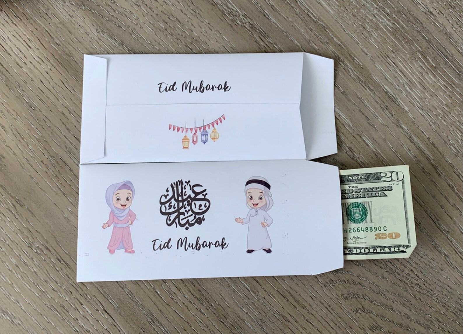 Eidi Envelopes Kids Gift Islamic Gift Eid Gift Kids Cash Etsy