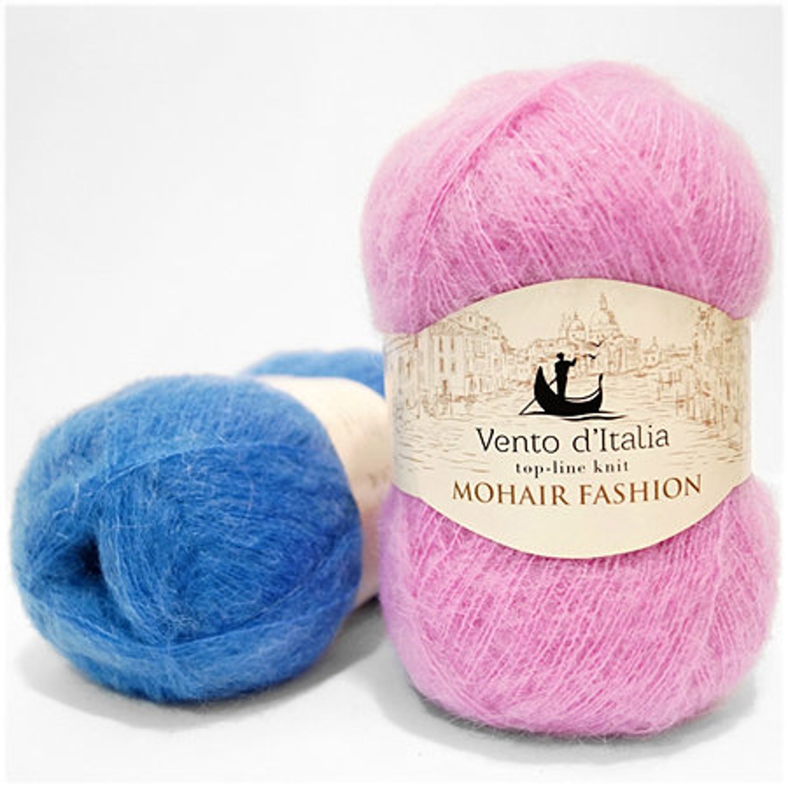 Italian yarn Vento d'Italia MOHAIR FASHION knitting yarn Etsy