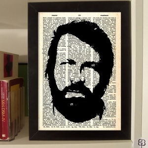 Bud Spencer Art Print. Bud Spencer as Bambino in They Call Me Trinity. Spaghetti Western Poster. Bud Spencer Fan Gift. Lo Chiamavano Trinità