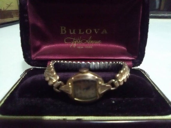 Vintage bulova ladies watch