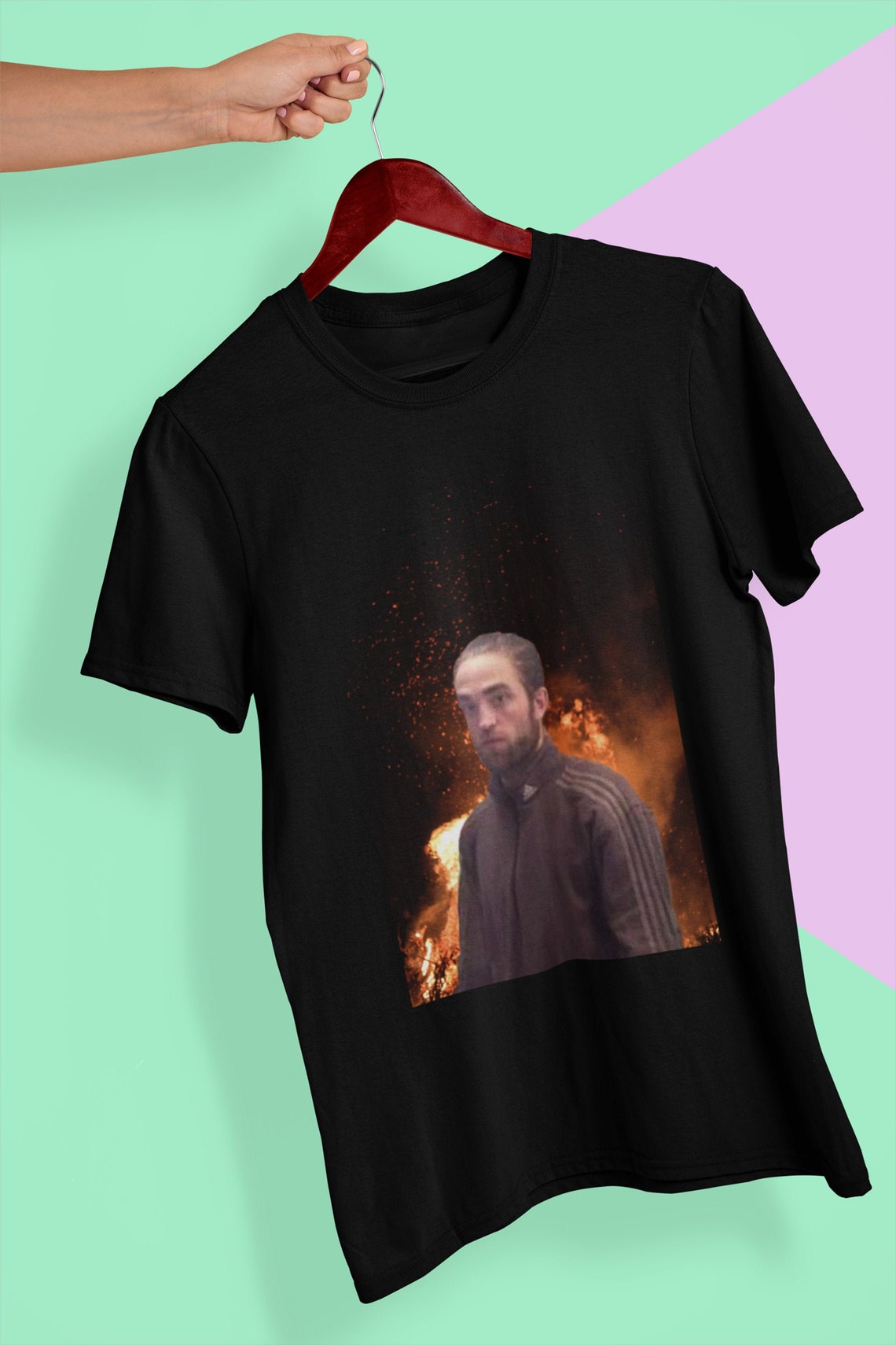 Robert Pattinson TShirt Edward Cullens Retro Casual Unisex Etsy