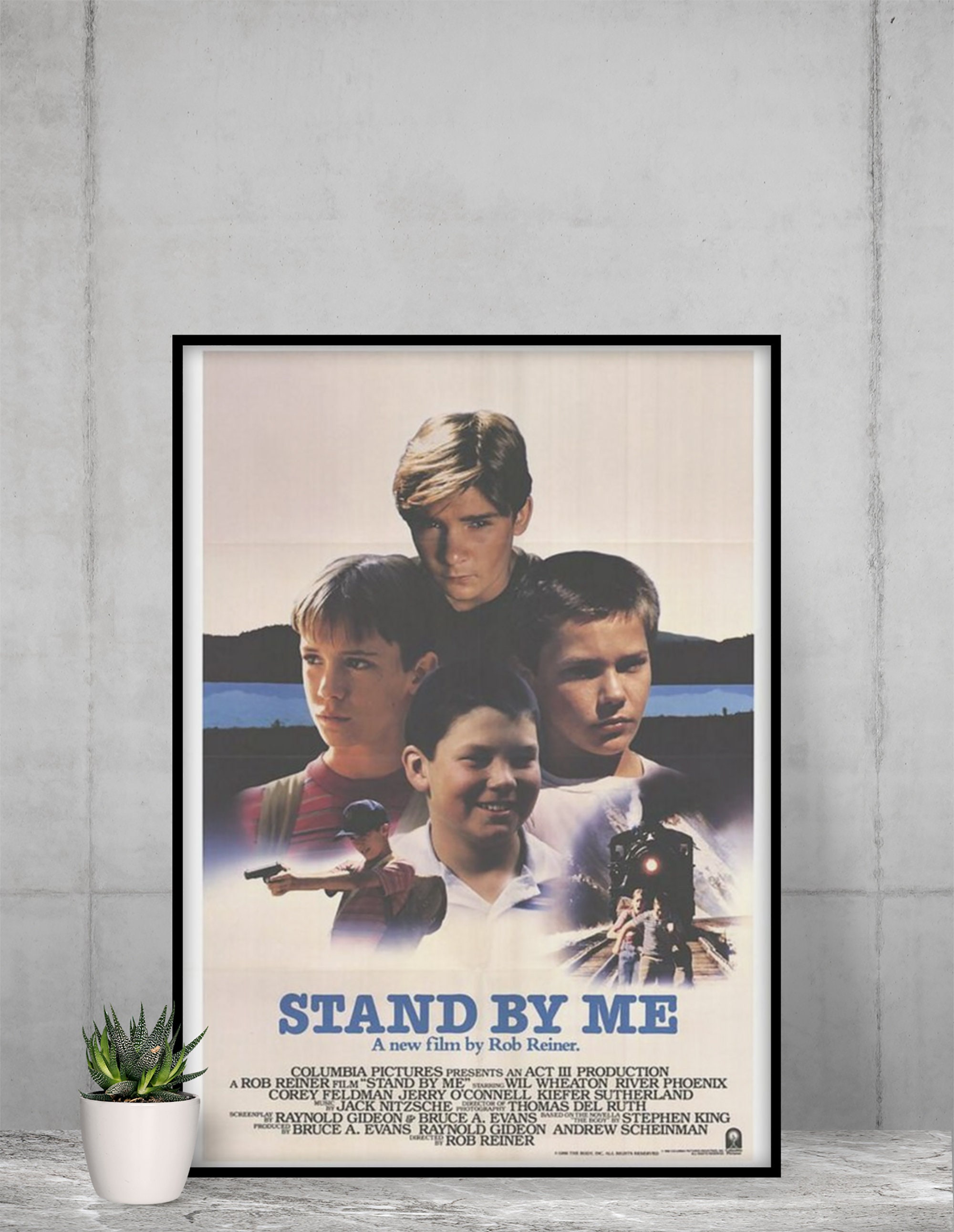 Stand by Me Poster Wall Art Print Home decor FC244 Etsy