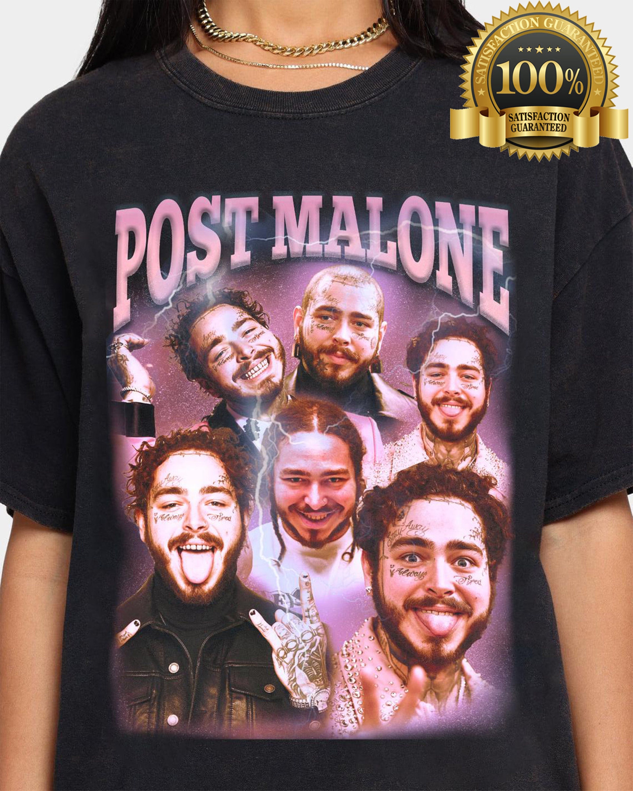 Post Malone Shirt Posty Fan ShirtPost Malone Printed Graphic Etsy