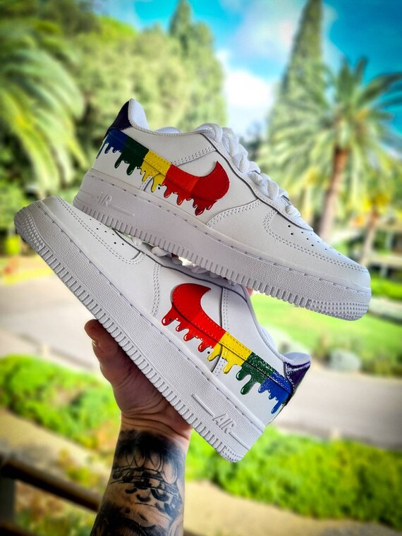 skittles air force ones