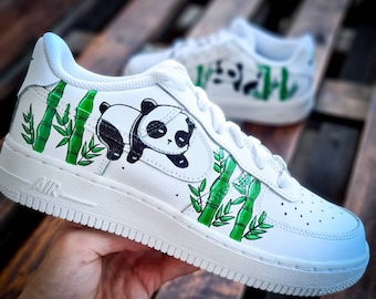 Nike Air Force 1 Panda custom