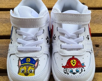 Nike Court Borough Pat Patrouille Custom Chase & Marshall