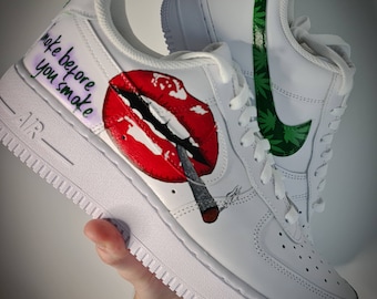 Nike Air force 1 Custom weed