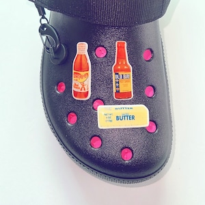 Custom Old bay, Texas Pete, Butter Shoe Charm