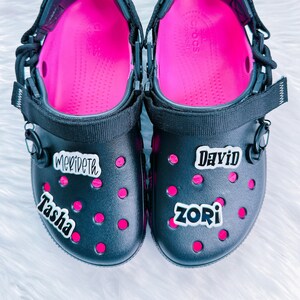 Custom Name Shoe Charm (New Fonts)