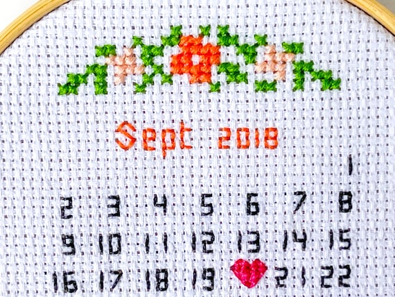 Buy Custom Cross Stitch With Date Cross Stitch Personalised Handmade  Wedding Gift Bridal Shower Gift Baby Shower Gift Anniversary Gift With Date  Online in India 