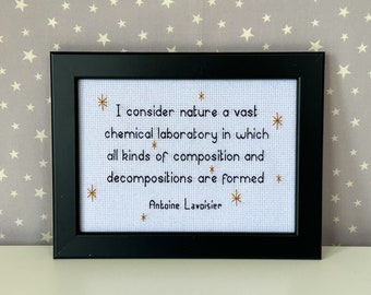 Custom Cross Stitch Frame Custom Embroidery Art for Unique Decor Cross stitch Custom Text Gifts Personalized