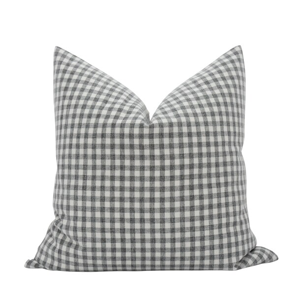 Gingham Pillow Etsy