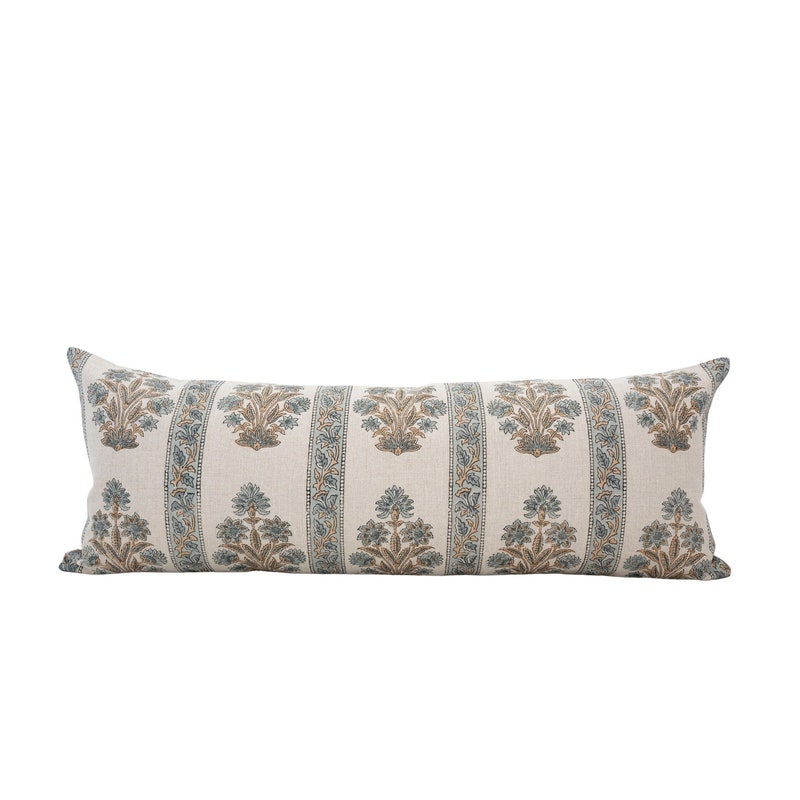 Blue - Ajrakh Block Print Cotton Pillow Covers (Set of 2) 28