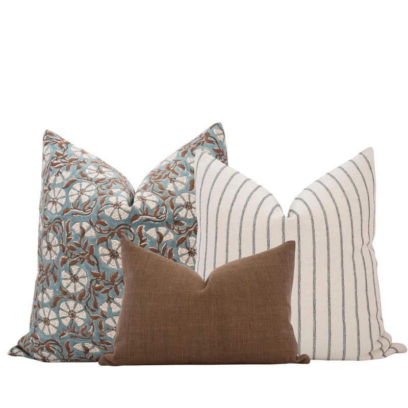 Blue Pillow Combo - Etsy