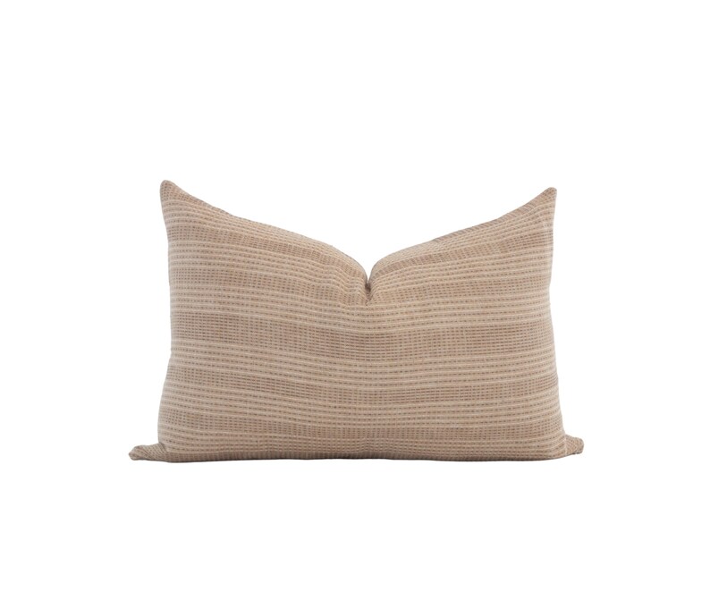 Blue and Brown Pillow Cover Set, Coastal Pillow Set, Cottage Pillow Set, Neutral Pillow Combo, Tapestry Pillow, Sectional Pillow Combo image 6