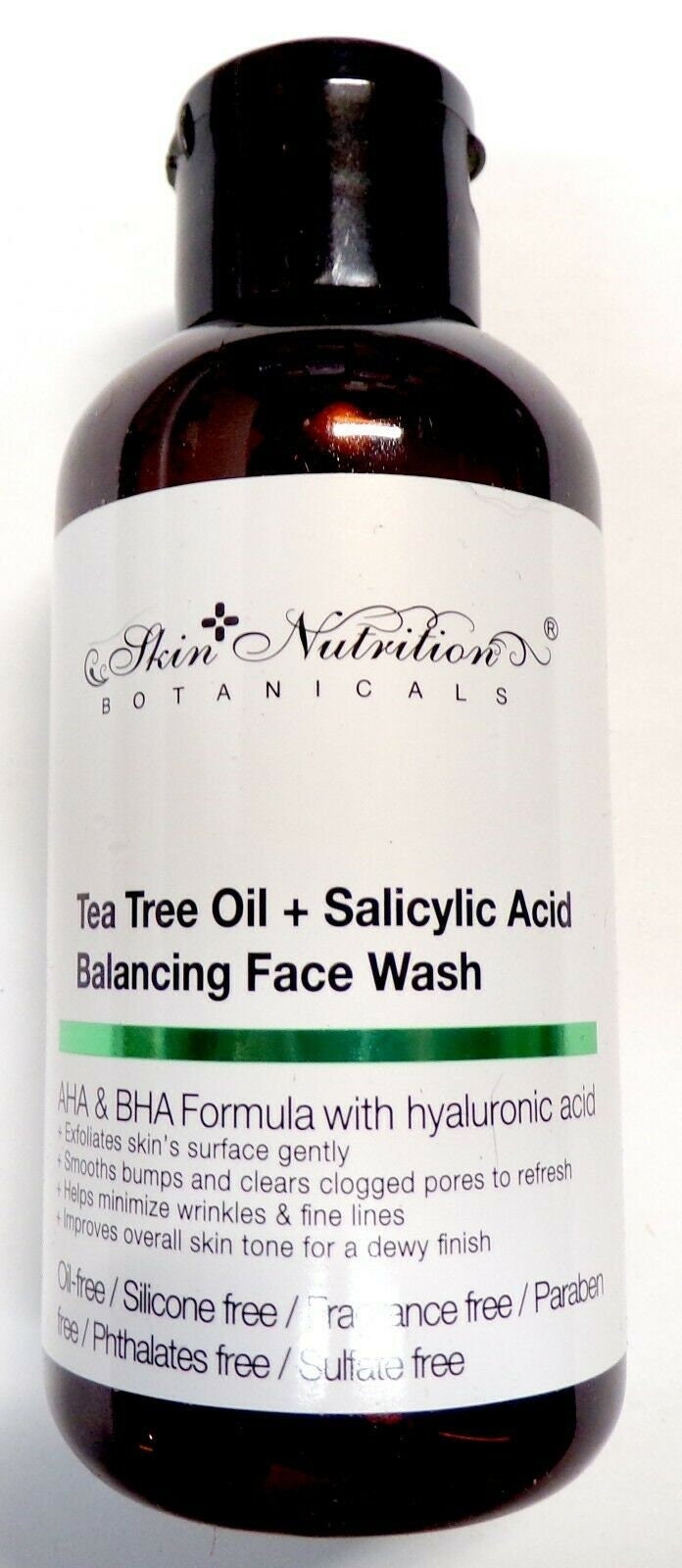 FACE WASH Tea Tree Oil/ Salicylic Acid/ Hyaluronic Acid/
