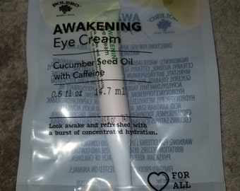 Awakening Eye Cream with Cucumber Seed Oil and Caffeine - BEST SELLER