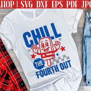 Relaxe no Quarto de Mês - Camiseta SVG de 4 de Julho | Silhueta de 4 de Julho | SVG engraçado de 4 de Julho | SVG engraçado de 4 de Julho