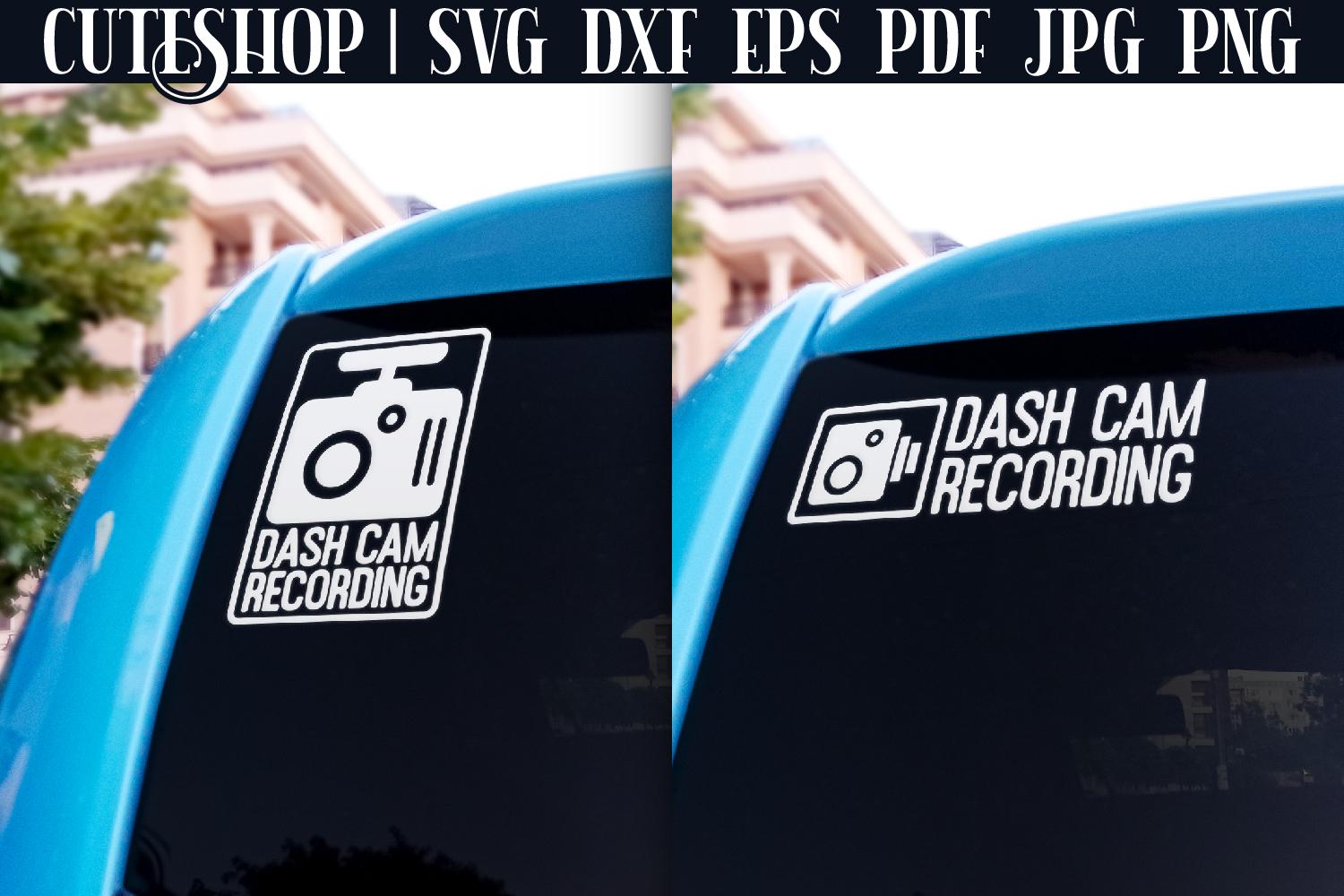 Warning Sticker | Audio And Video Recording May Be In Progress - View #3