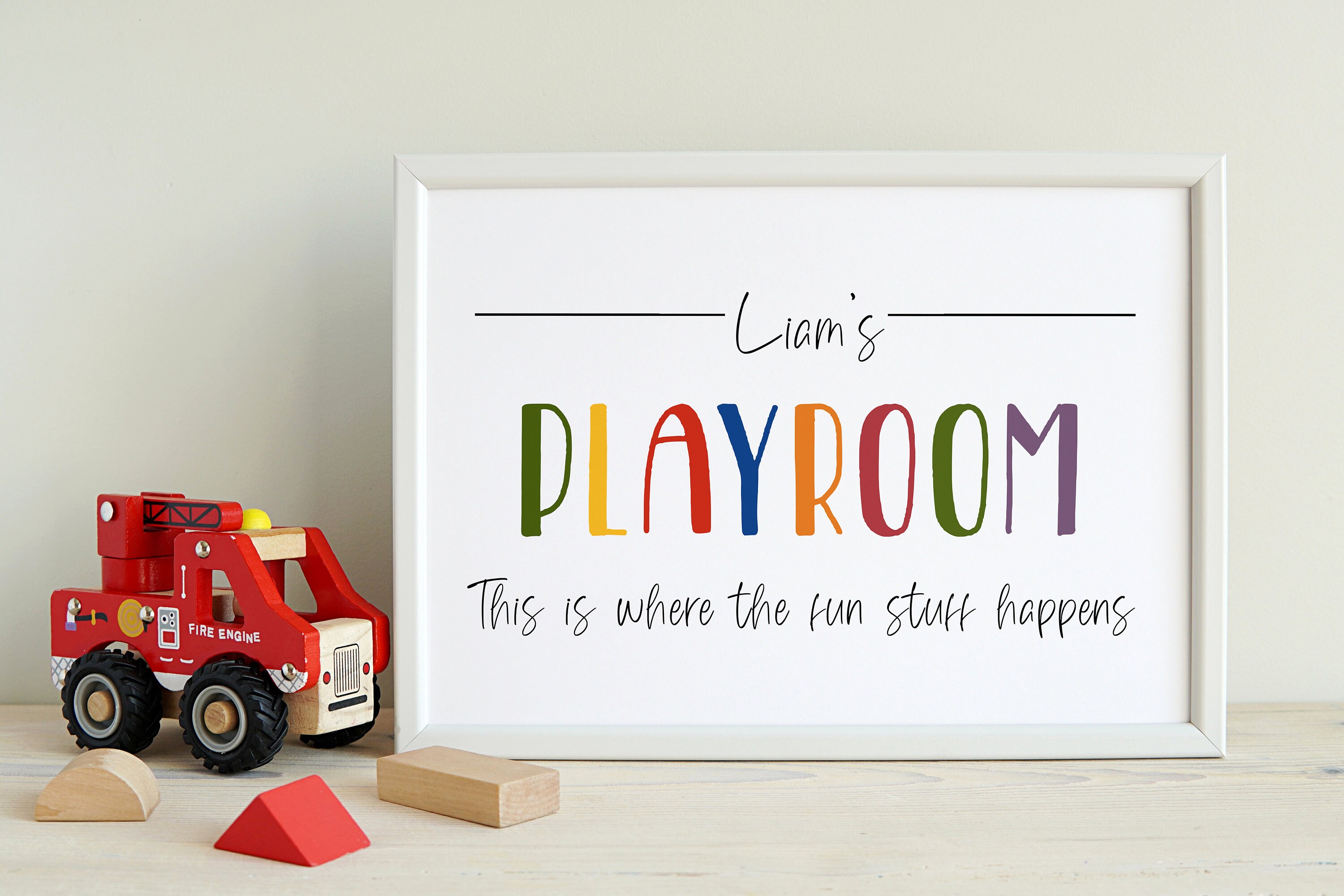 Custom Playroom Printable Sign Custom Playroom Decor Etsy UK