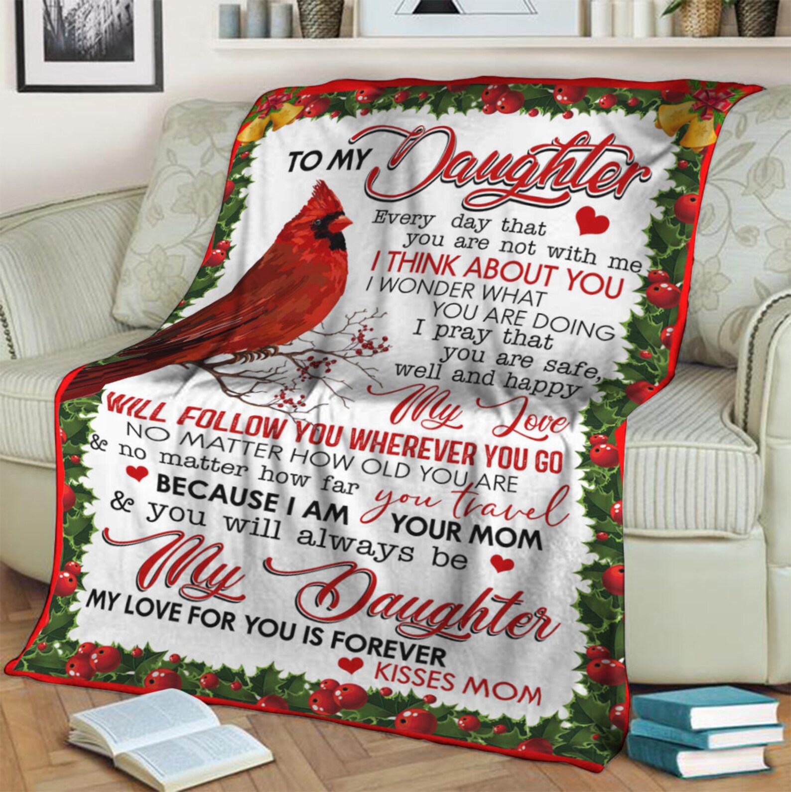 Letter To My Daughter Quilt Blanket Blanket For Women Gift Etsy