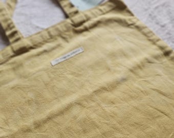 Naturally Floral dyed organic cotton tote bag shopping gift