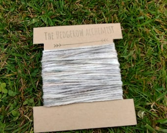 Naturally hand dyed cotton embroidery thread, floss. 8m in length. Eco friendly