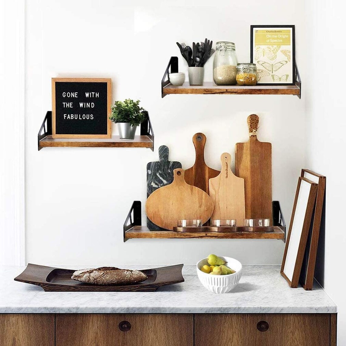 Floating Shelves 6 inch Deep Wall Shelves Shelf for Bedroom Etsy