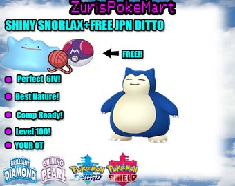 Shiny Snorlax Etsy New Zealand