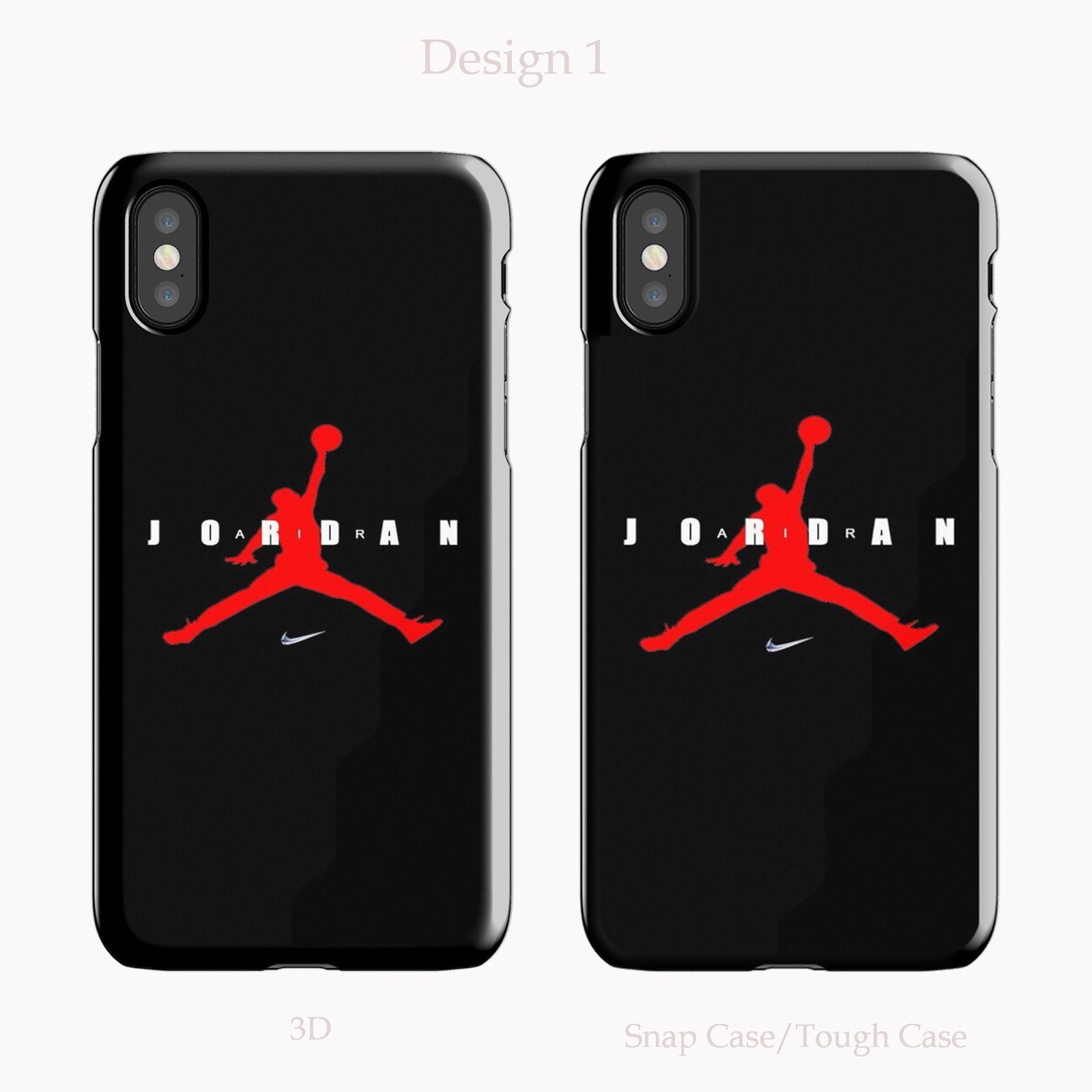 Funda Jordan para iPhone 8 Plus X Xr 11 Max Pro Max Funda Etsy México