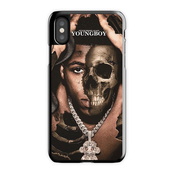 Never Broke Again Youngboy iPhone Case 8 Plus X Xr 11 Max Pro Max
