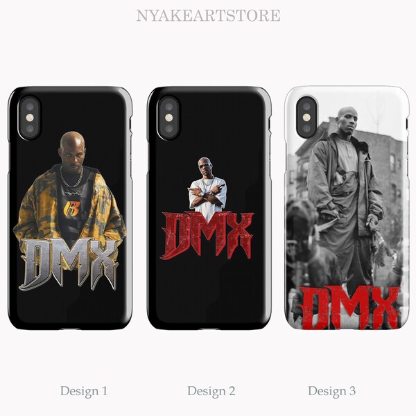 DMX iPhone Case 8 Plus X Xr 11 Max Pro Max, Music Galaxy S8, S9, S10, S20 Case, Rap iPhone Case