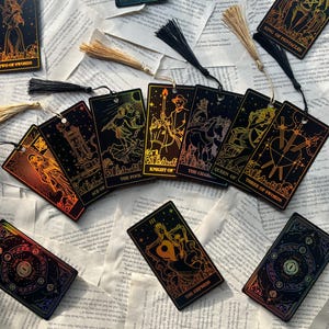 Tarot Card Bookmark| Intuitively Selected Tarot Card Bookmark
