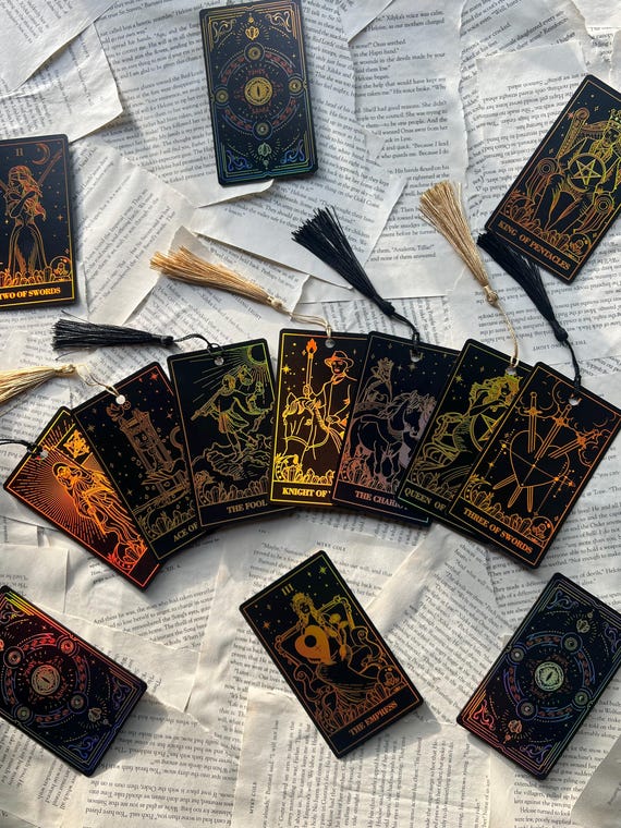 Tarot Card Bookmark| Intuitively Selected Tarot Card Bookmark