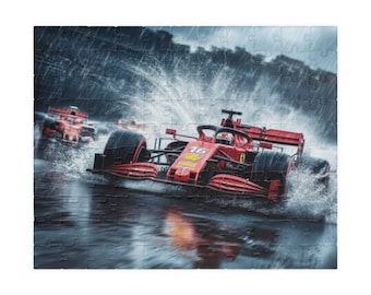Formula 1 Puzzle, Formula Factory Puzzle, Formula 1 Gift, F1 Gift