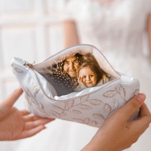 Regalo di borsa di nozze per la madre, regalo di nozze della madre della sposa, regalo di nozze della madre dello sposo, pochette personalizzata, regalo ricordo