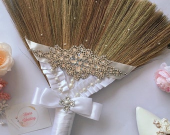 Wedding Broom With Ribbons/Make-To-Order Brooms/Dance Brooms/Marriage Brooms