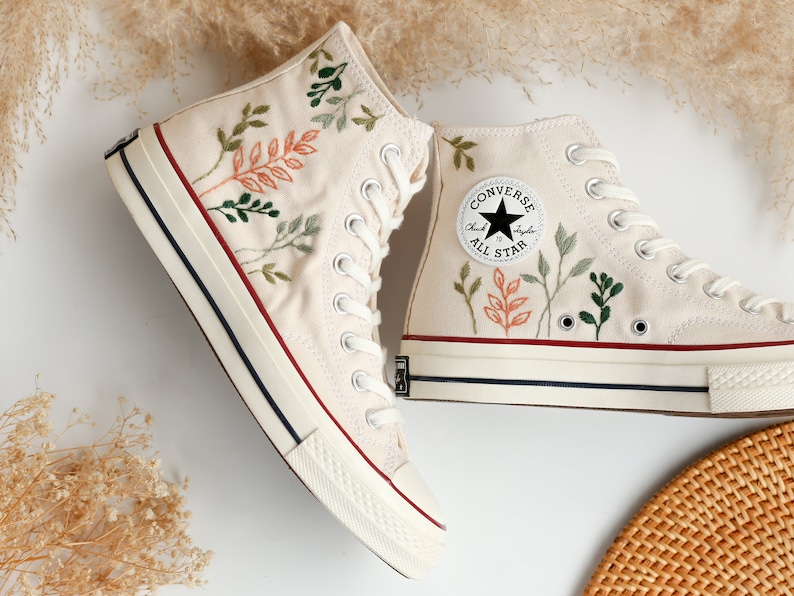 embroidered chuck taylors