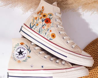 Zapatillas de boda personalizadas, zapatos de boda con flores bordadas, zapatillas de novia con flores bordadas, zapatillas de novia personalizadas, regalos de boda