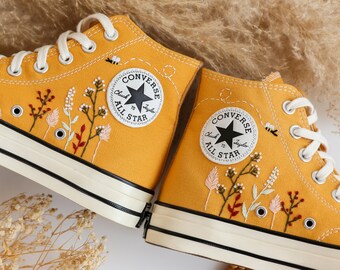 Converse valentine yellow deals