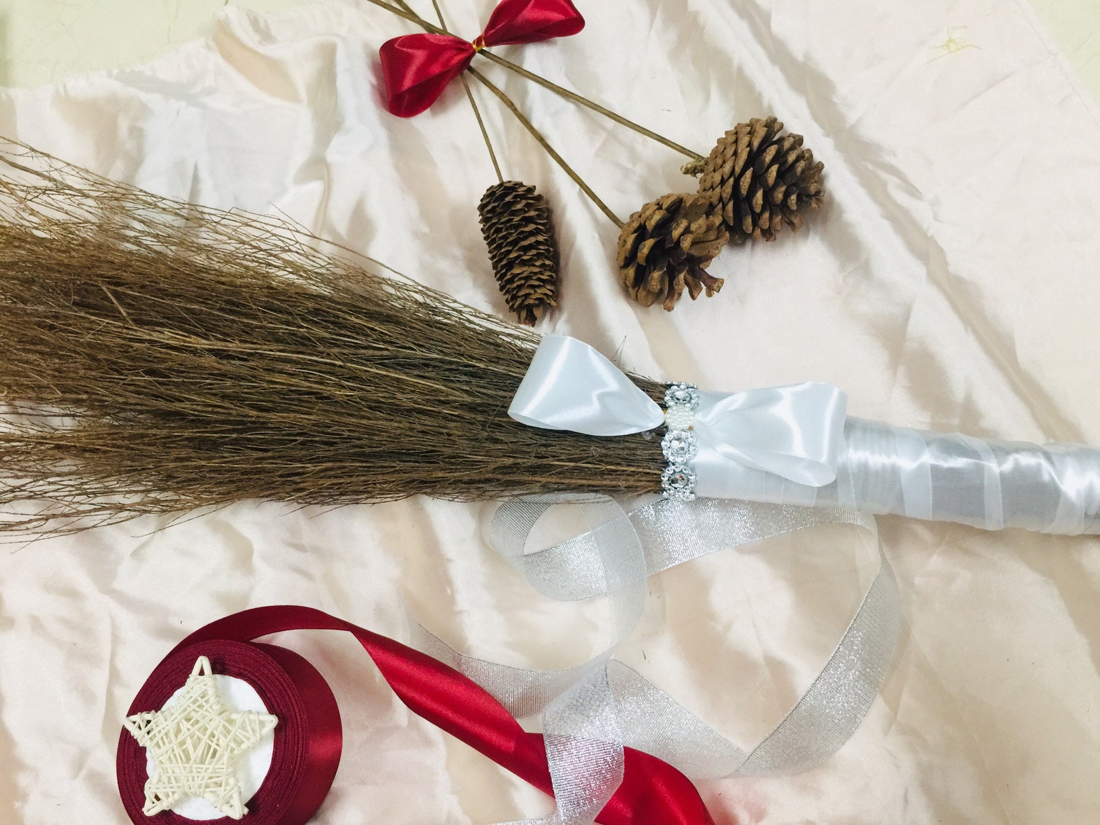 Custom Broom Decorative Broom Wedding Broom Symbolic Broom Etsy