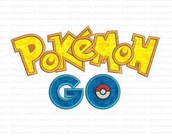 Pokemon Go Logo Etsy
