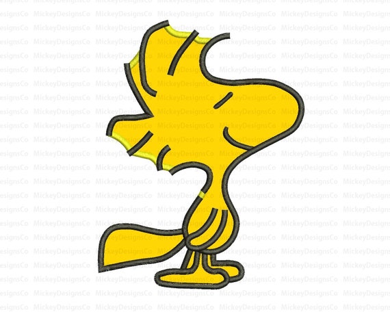 Peanuts Woodstock Applique Design Instant Download | Etsy