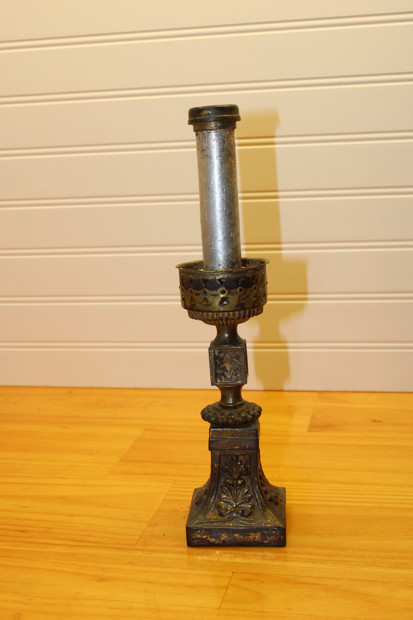 Antique Spring Loaded Candle Holder late 1800s Etsy