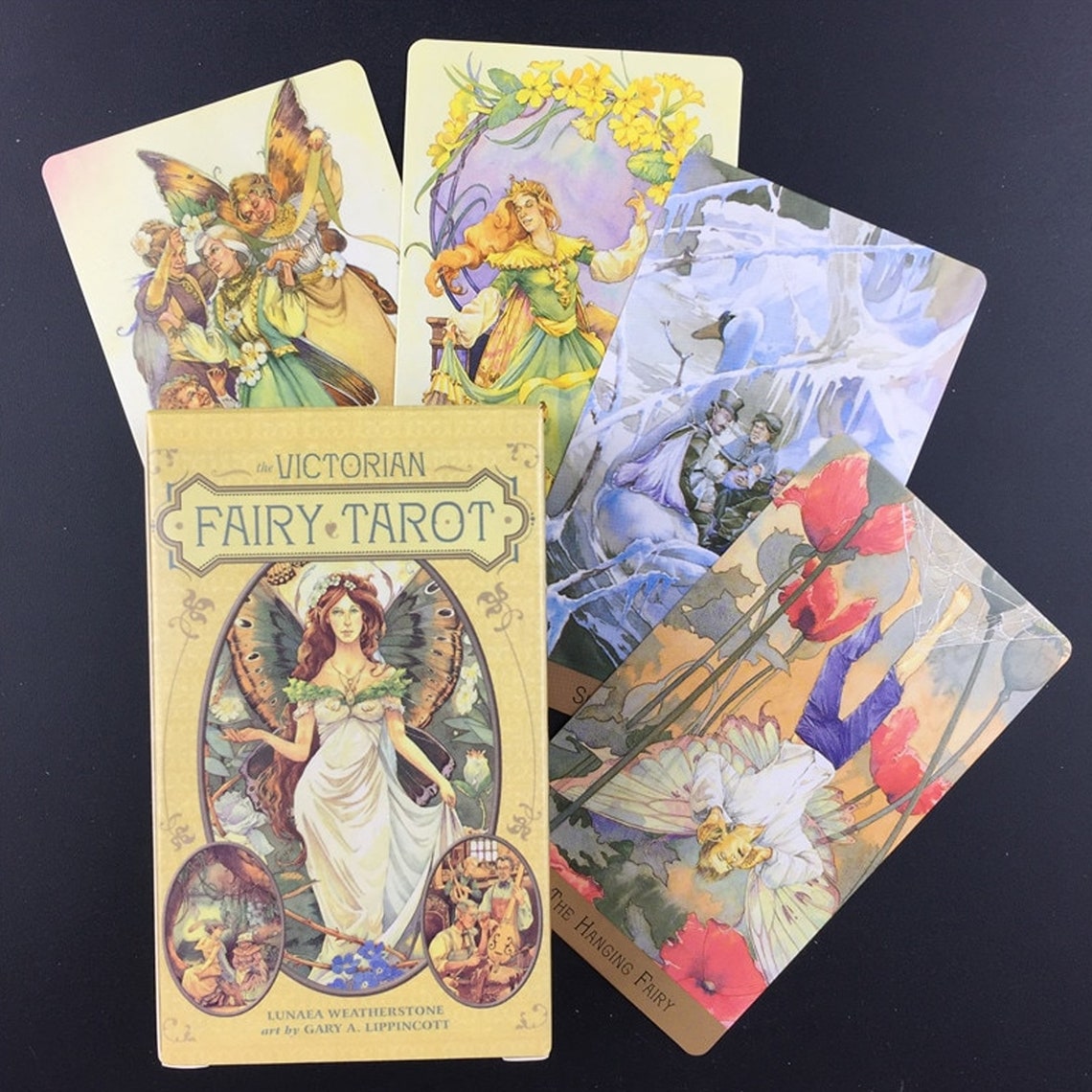 Original The Victorian Fairy Tarot Deck with Colorful Art Etsy