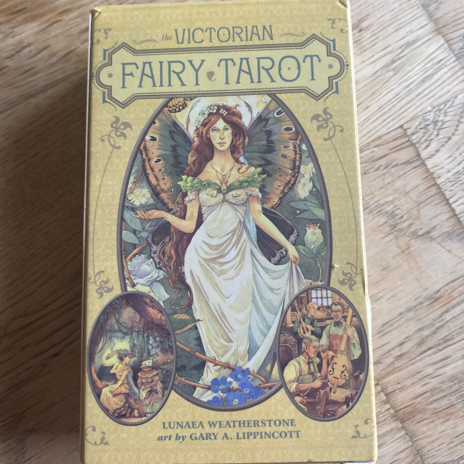 Original The Victorian Fairy Tarot Deck with Colorful Art Etsy